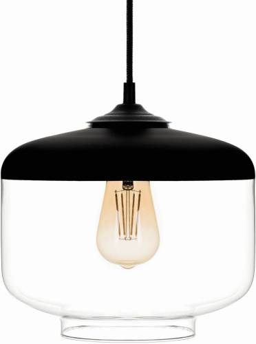 Solbika Lighting Hanglamp Monochrome Flash helder/zwart Ø 25cm