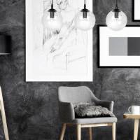 EMIBIG LIGHTING Hanglamp Glassy 3-lamps recht glas helder
