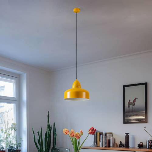 ALDEX Hanglamp Mille, 1-lamp, mosterdgeel
