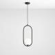 ALDEX Hanglamp Dione, 1-lamp, zwart/wit