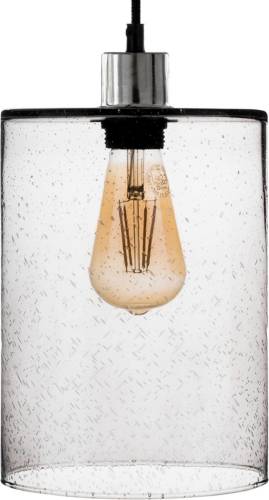 Solbika Lighting Hanglamp Soda, 3-lamps, glazen kap rook