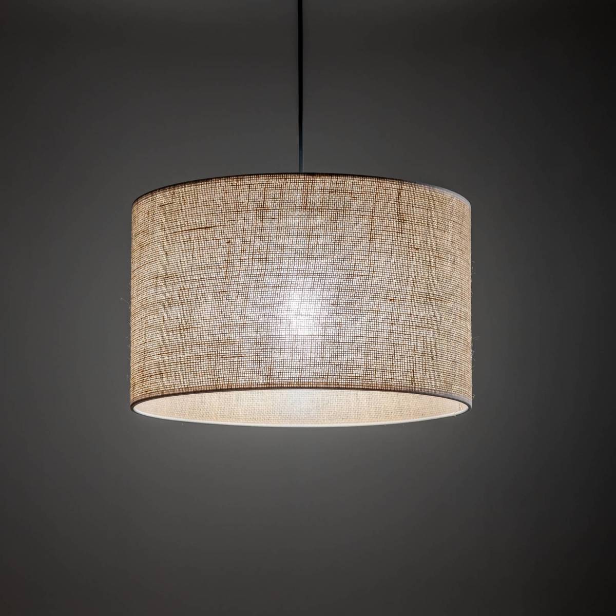 EULUNA Hanglamp Juta, 1-lamp, Ø 38 cm