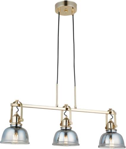 Lucea Hanglamp Mago, goud, 3-lamps