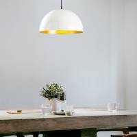 Opviq Hanglamp Berceste 232-S Ø40cm wit/goud