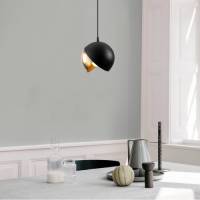 Opviq Hanglamp Berceste 252-S Ø20cm zwart/goud