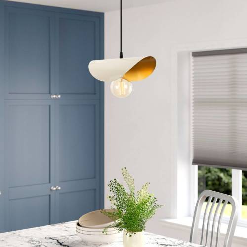 Opviq Hanglamp Sivani MR-829 1-lamp wit/goud