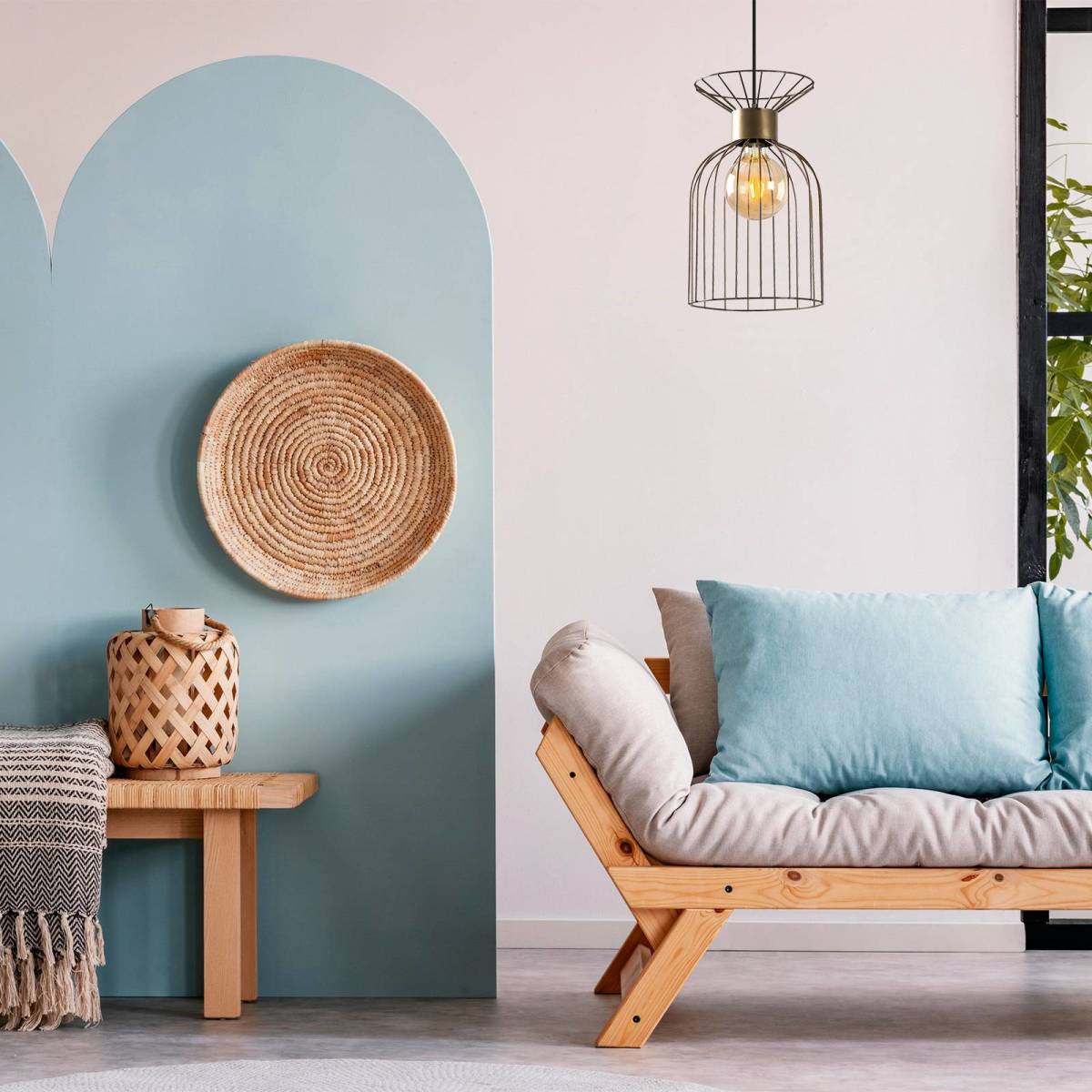 Opviq Hanglamp Vazo 2881 Ø25cm goud antiek