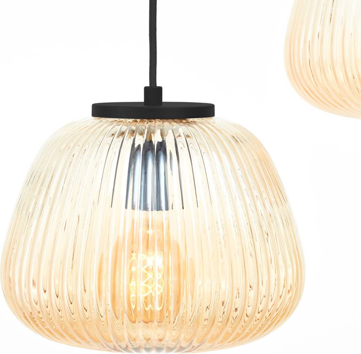 Brilliant Hanglamp Kaizen, 3-lamps Ø 40 cm