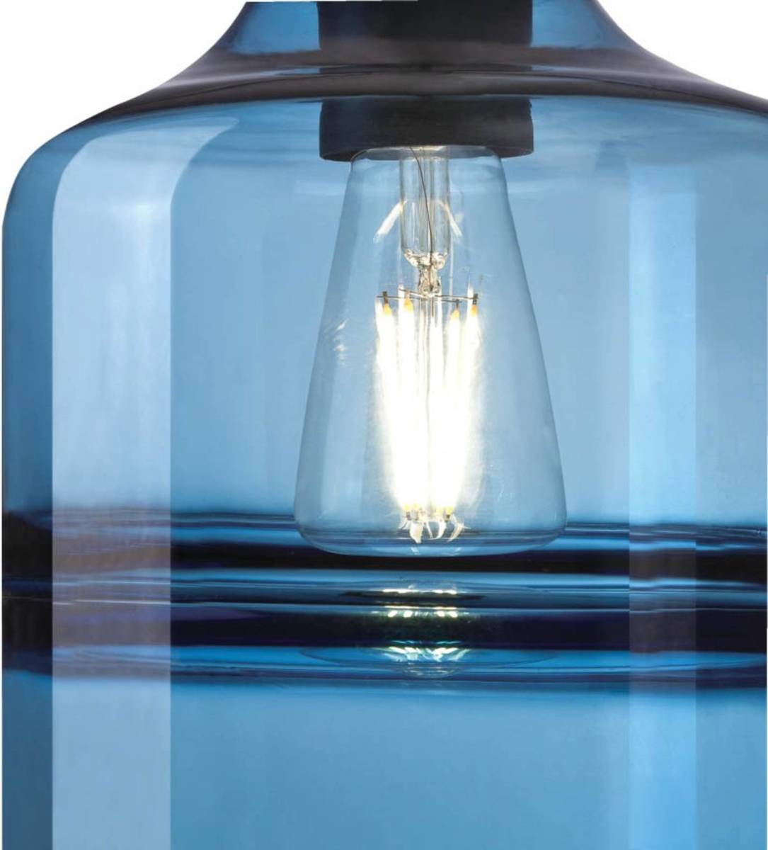Westinghouse Soren hanglamp, cilinder, saffier