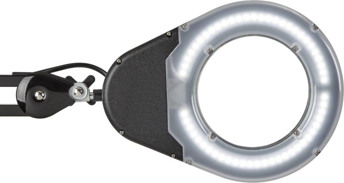 Maul LED loeplamp MAULviso zwart