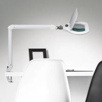 Maul LED loeplamp MAULcrystal met klem, dimbaar
