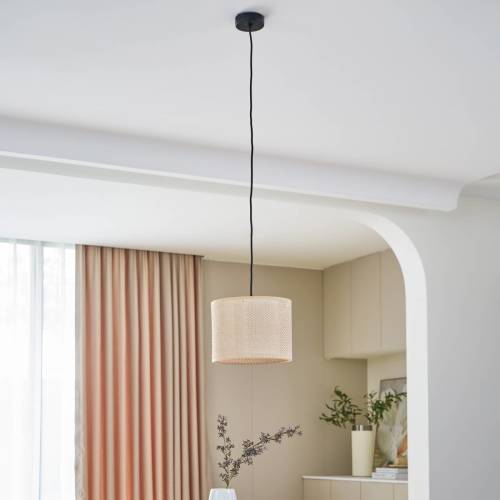 Lindby Soula hanglamp crème Ø 26 cm
