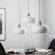 Hanglamp Lucande Sharvil, 3-lamps, Glas