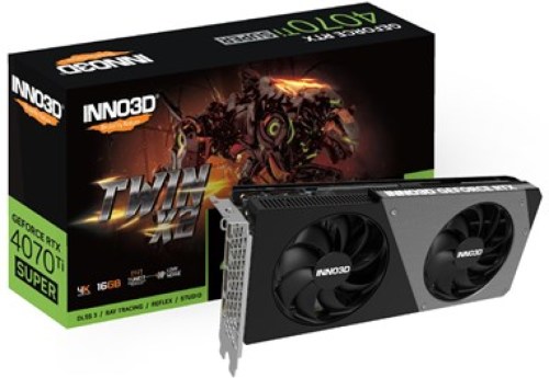 INNO3D GeForce RTX 4070 Ti SUPER TWIN X2