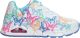 Skechers Uno Gen1 Sneaker Meisjes Wit/Multi