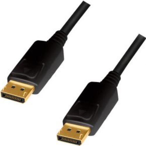 LogiLink CD0102 DisplayPort kabel 3 m Zwart