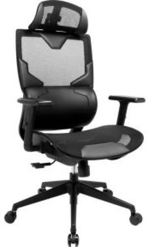 Sandberg ErgoFusion Gaming Chair Universele gamestoel Zitgedeelte van mesh Zwart