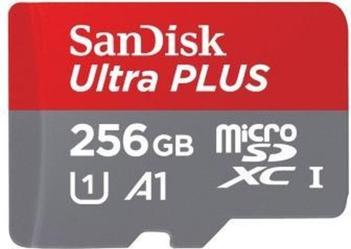 Sandisk MicroSDXC Elite Ultra 256GB 100MB/s + Rescue Pro (2Y) Micro SD-kaart