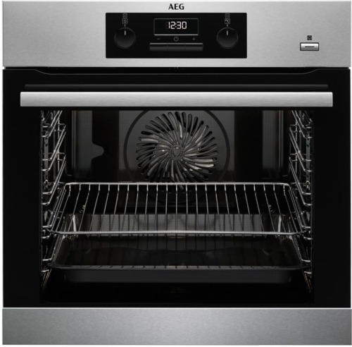 AEG BEB351010M SteamBake Inbouw combi stoomoven Zilver