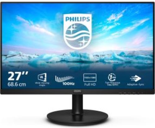 Philips V Line 271V8LAB/00 computer monitor 68,6 cm (27 ) 1920 x 1080 Pixels Full HD LCD Zwart