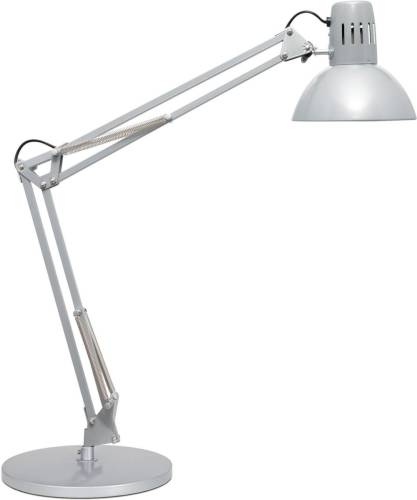 Maul Bureaulamp MAULstudy, zilver, voet