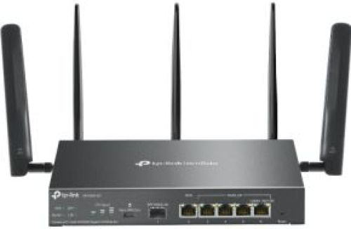 TP-Link ER706W-4G draadloze router Gigabit Ethernet Dual-band (2.4 GHz / 5 GHz) Zwart