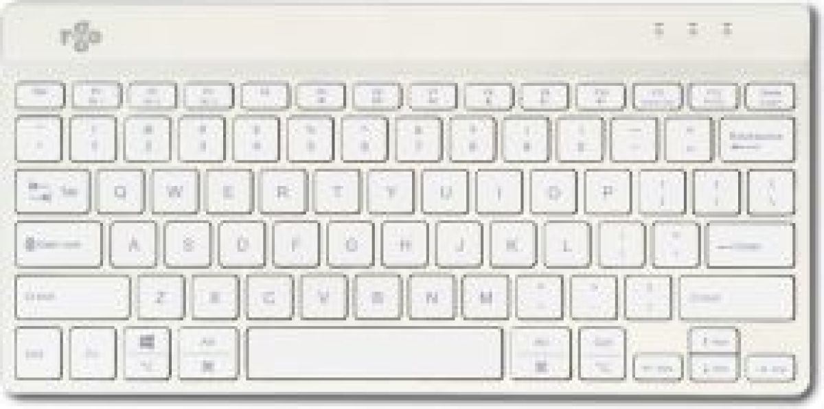 R-Go Tools Compact Break R-Go toetsenbord, QWERTY (US), Bluetooth, Wit