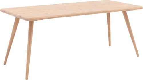 Goossens Eettafel Bjarte, Rechthoekig 220 x 90 cm