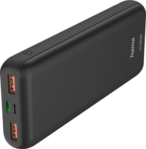 Hama Power Pack PD20-HD, 20000mAh Powerbank Antraciet