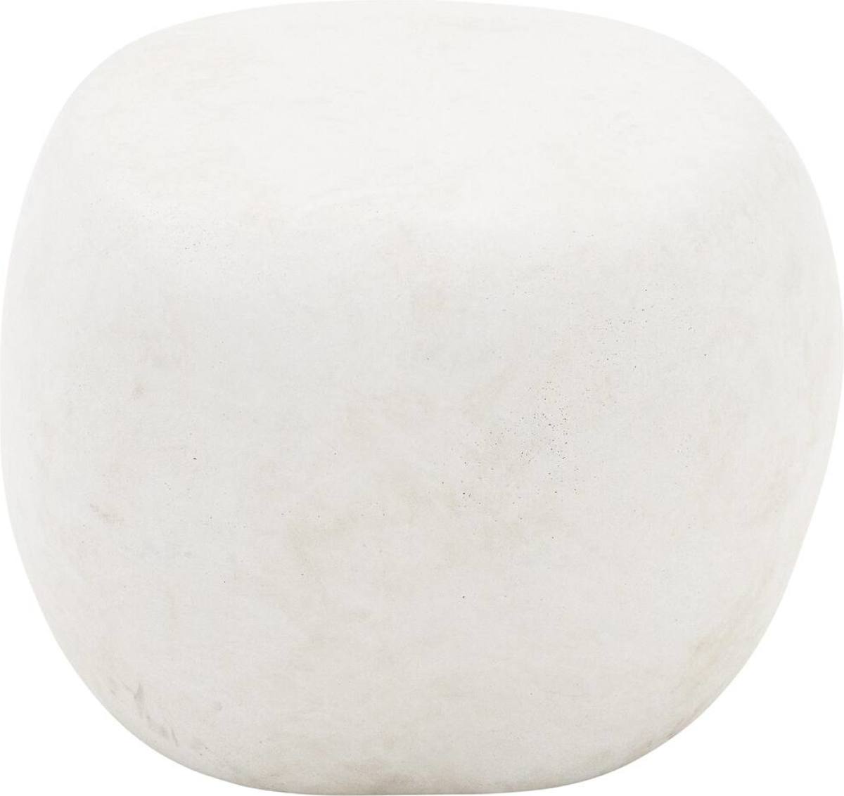 Goossens Pebble, vezelcement wit,, 51 x 35 x 48 cm