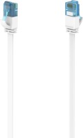 Hama Netwerkkabel, CAT-6a, 10 Gbit/s, U/UTP, plat, 15,00 m UTP kabel Wit