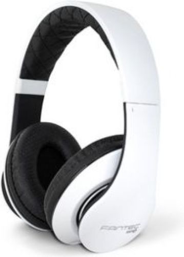 Fantec SHP-3 wit/zwart Stereo hoofdtelefoon met microfoon. A