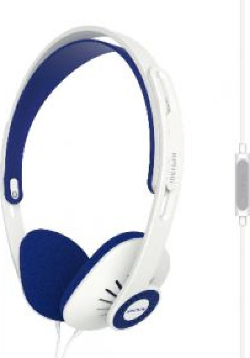 Koss KPH30i Hoofdtelefoons Hoofdband 3,5mm-connector Blauw, Wit