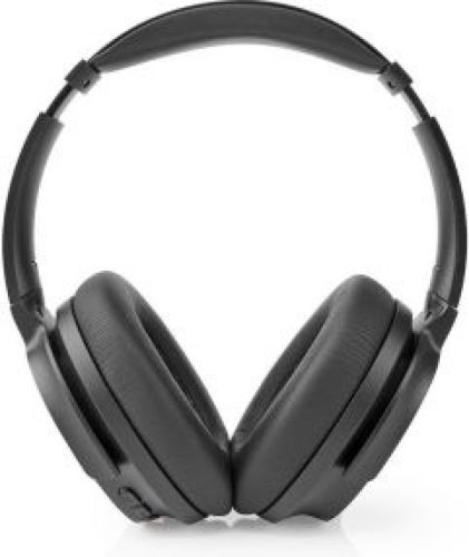 Nedis Over-Ear Bluetooth-hoofdtelefoon | 24 uur afspeeltijd | 25 dB noise cancelling | Snel opladen | Zwar