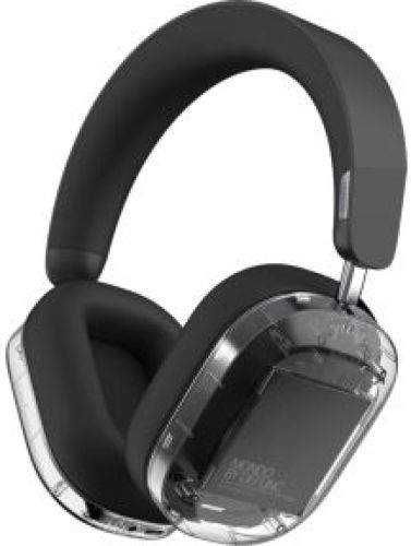 DEFUNC Mondo OVER Headset Draadloos Hoofdband Oproepen/muziek Bluetooth Zwart, Transparant