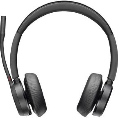 HP POLY Voyager 4320 UC stereo USB-A-headset + BT700 USB-A-adapter + oplaadstandaard