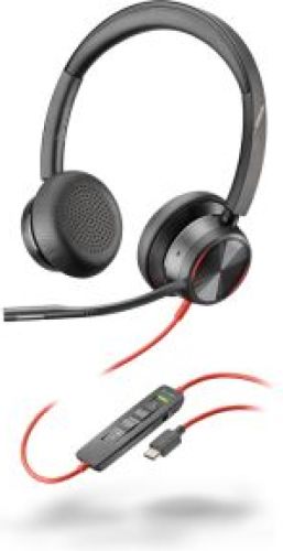 HP 8X223AA hoofdtelefoon/headset Bedraad Hoofdband Kantoor/callcenter USB Type-C Zwart