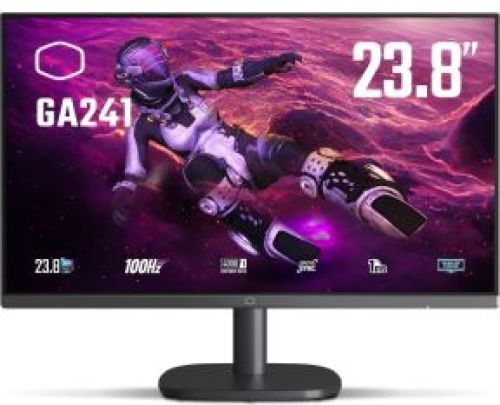 Cooler Master Gaming GA241 computer monitor 60,5 cm (23.8 ) 1920 x 1080 Pixels Full HD LCD Zwart