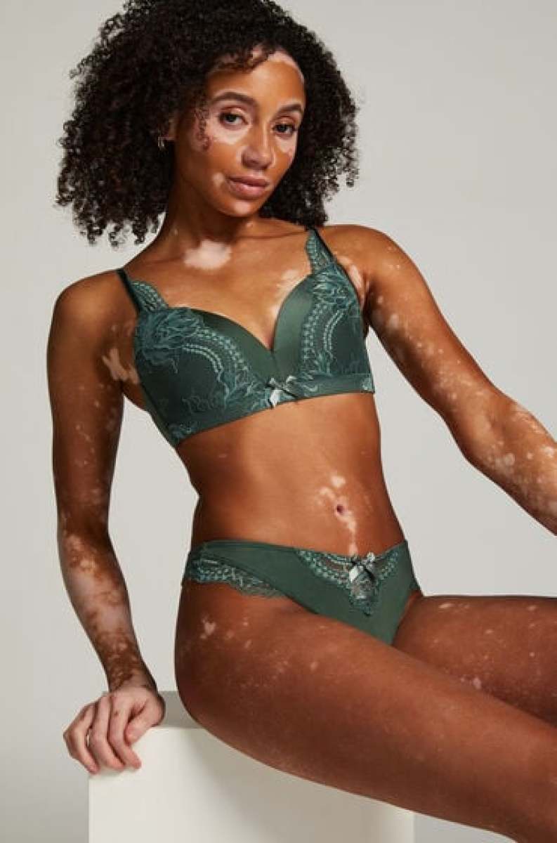 Hunkemöller String Lycke Groen