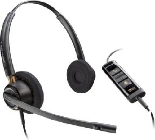 HP POLY EncorePro 525 Microsoft Teams Certified Stereo met USB-A Headset