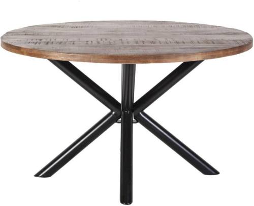 Goossens Eiken, Eettafel rond 150 x 76 x 150 cm