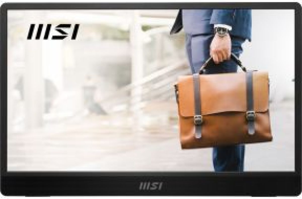 MSI Pro MP161 E2 computer monitor 39,6 cm (15.6 ) 1920 x 1080 Pixels Full HD LED Zwart