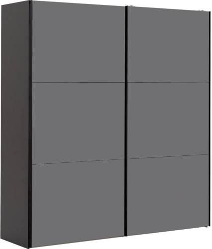 Goossens Kledingkast Easy Storage Sdk, 203 cm breed, 220 cm hoog, 2x 3 paneel glas schuifdeuren