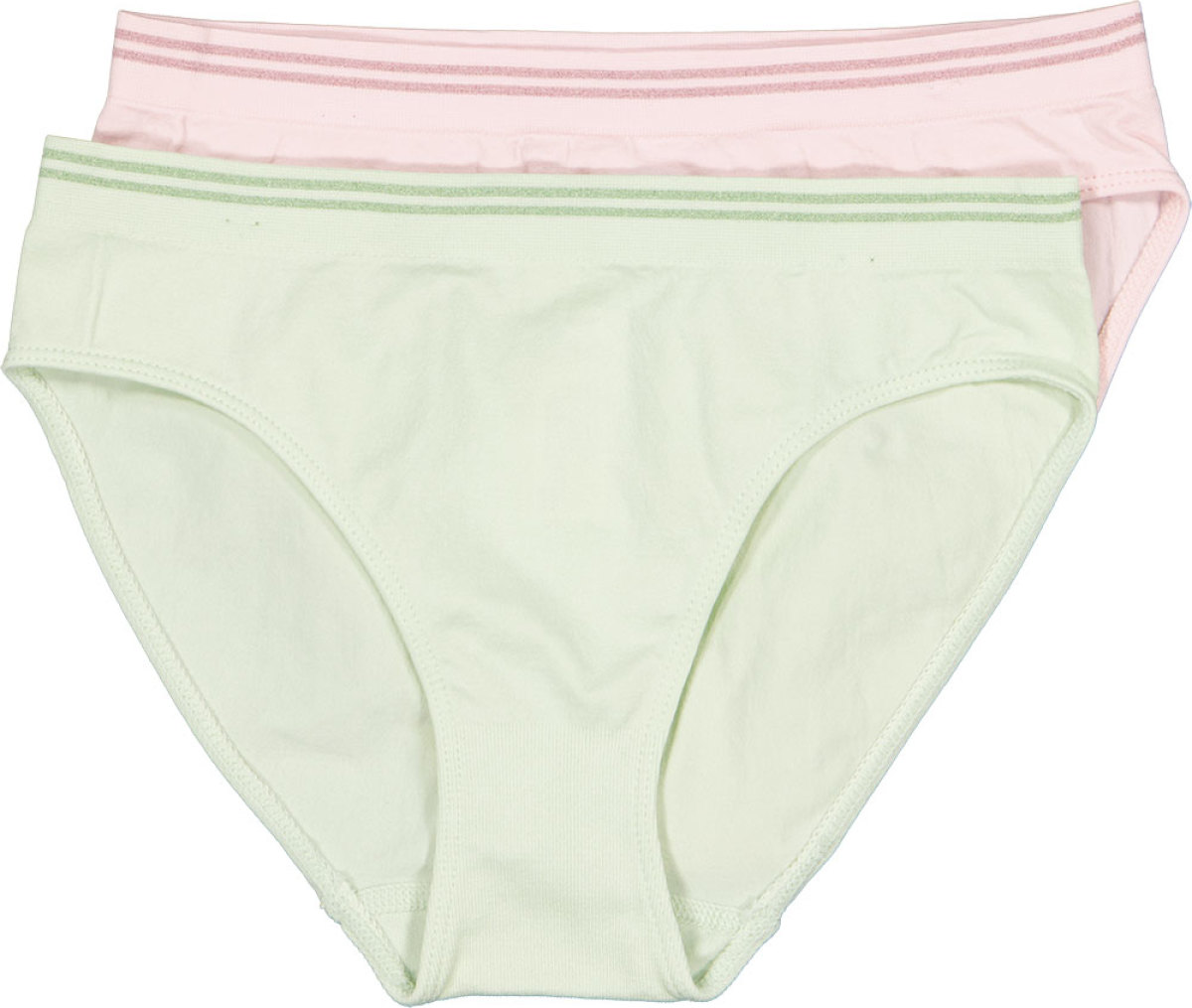 Zeeman Tiener meisjes slip Naadloos 2-Pack
