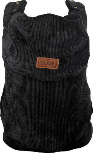 ByKay Click Draagzak Classic Pro - Ribbed Velvet Smoky Black