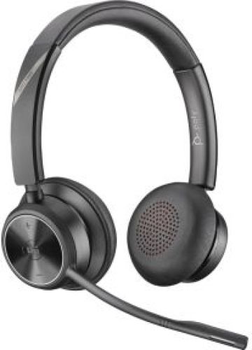 HP Poly Savi 7320 Headset Bedraad Hoofdband Kantoor/callcenter Zwart