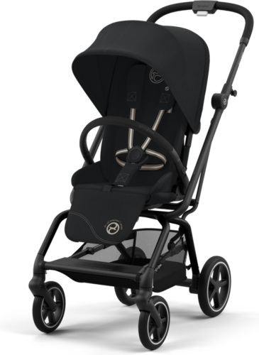 Cybex Eezy S Twist+ 2 - Black Frame - Magic Black