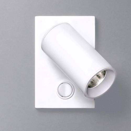 Milan Iluminación Milan Haul LED wandlamp hoekig 1-lamp wit