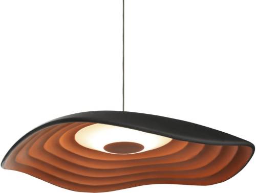 Bover Valentina S24 hanglamp zwart/koper