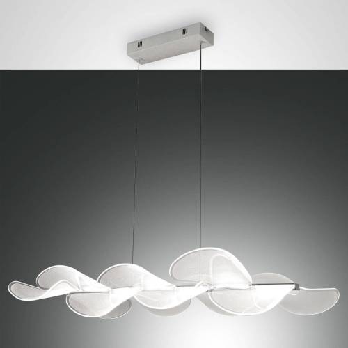 Fabas Luce LED hanglamp Sylvie, langwerpig, 78 x 37 cm